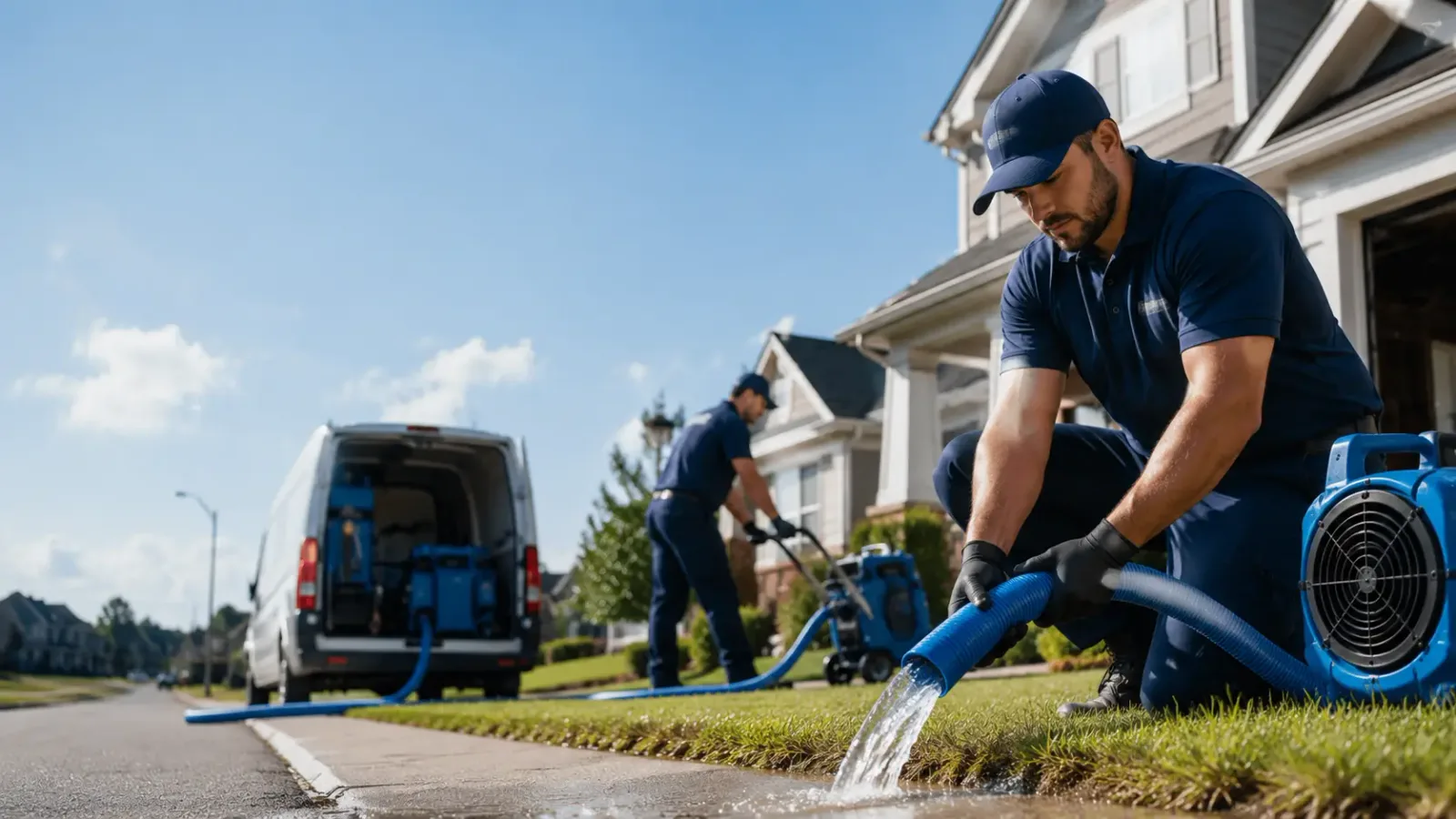 Flood Damage Restoration in Henderson, MI